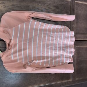 Striped Pink Women's Top